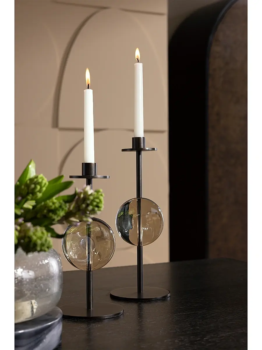 Arteriors Terrell 2-Piece Candleholder Set | Thumbnail 7 Arteriors Terrell 2-Piece Candleholder Set | Thumbnail 7