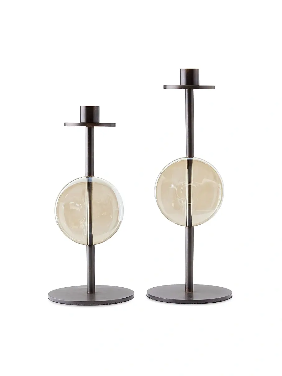 Arteriors Terrell 2-Piece Candleholder Set