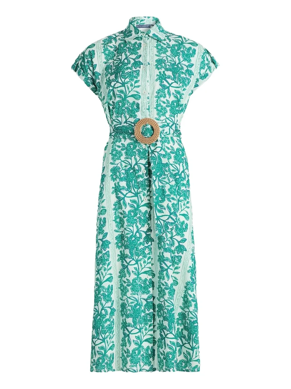Women's Catherine Floral Cotton Midi-Dress Women's Catherine Floral Cotton Midi-Dress