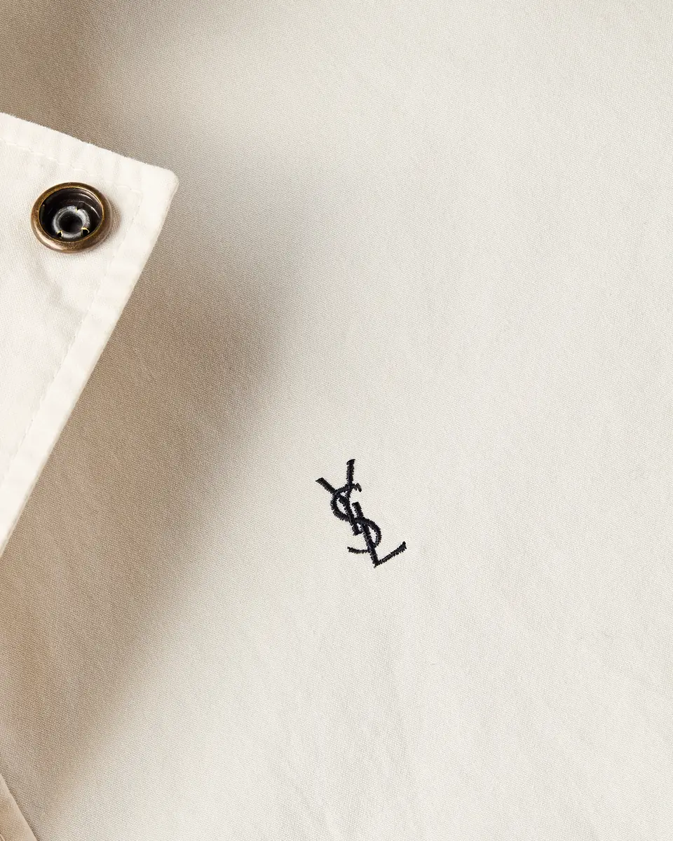 Yves Saint Laurent CASSANDRE reversible jacket in brushed cotton canvas | Thumbnail 7