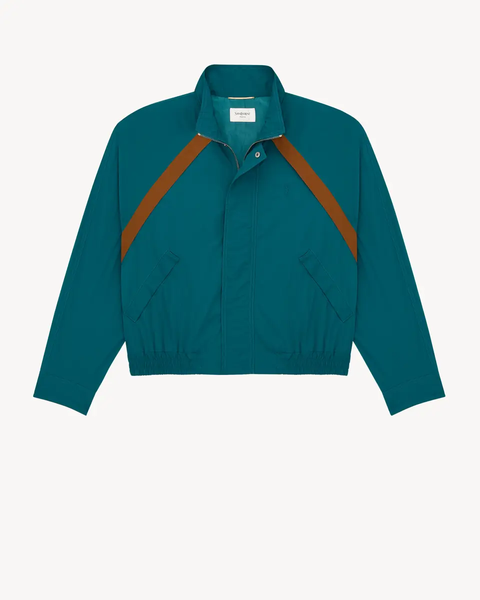 Yves Saint Laurent CASSANDRE windbreaker in nylon faille | Thumbnail 3 Yves Saint Laurent CASSANDRE windbreaker in nylon faille | Thumbnail 3