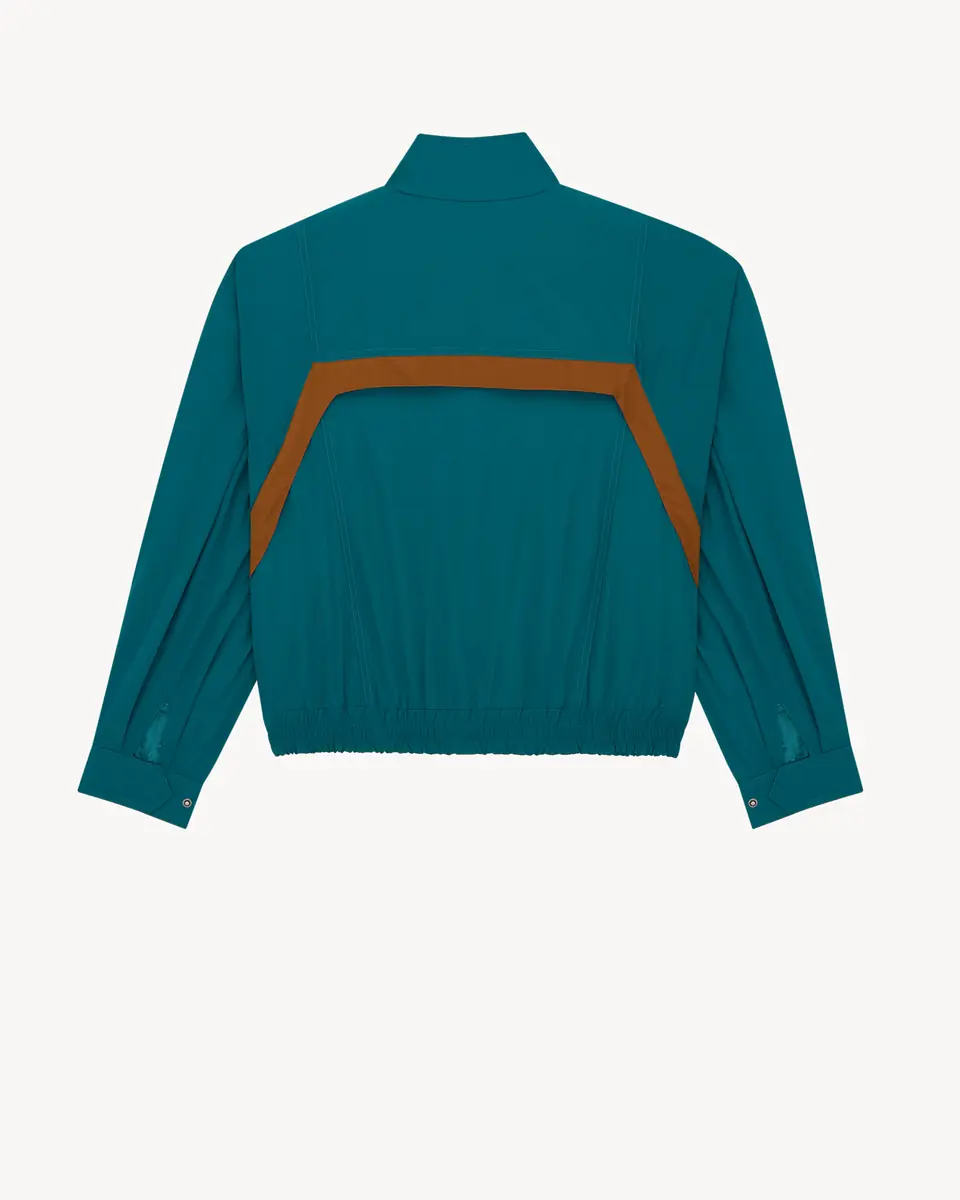 Yves Saint Laurent CASSANDRE windbreaker in nylon faille | Thumbnail 4 Yves Saint Laurent CASSANDRE windbreaker in nylon faille | Thumbnail 4