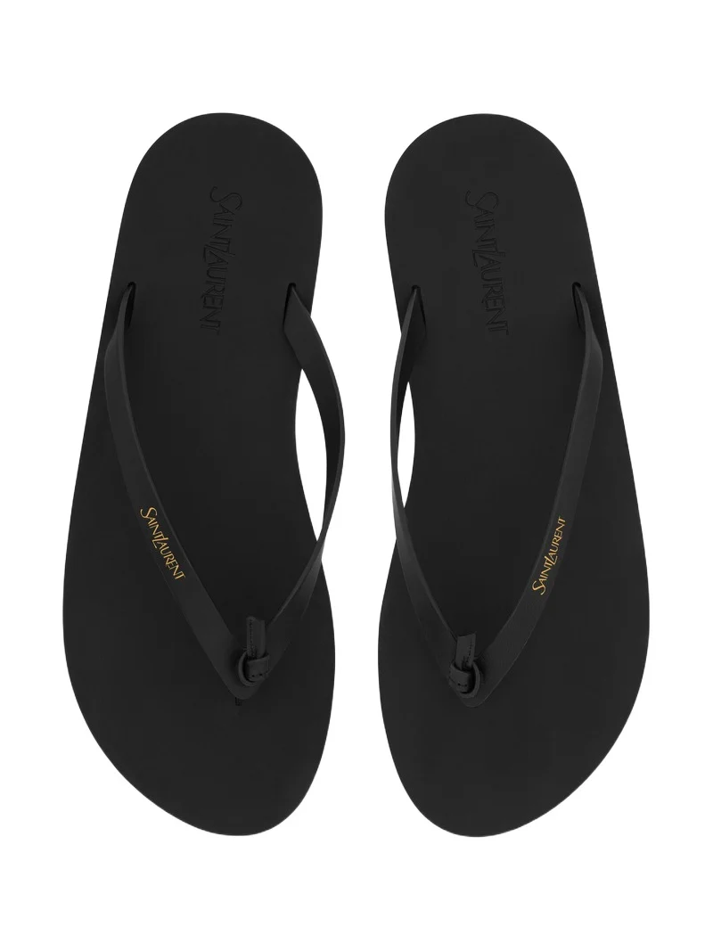 POOL flip-flops in smooth leather POOL flip-flops in smooth leather
