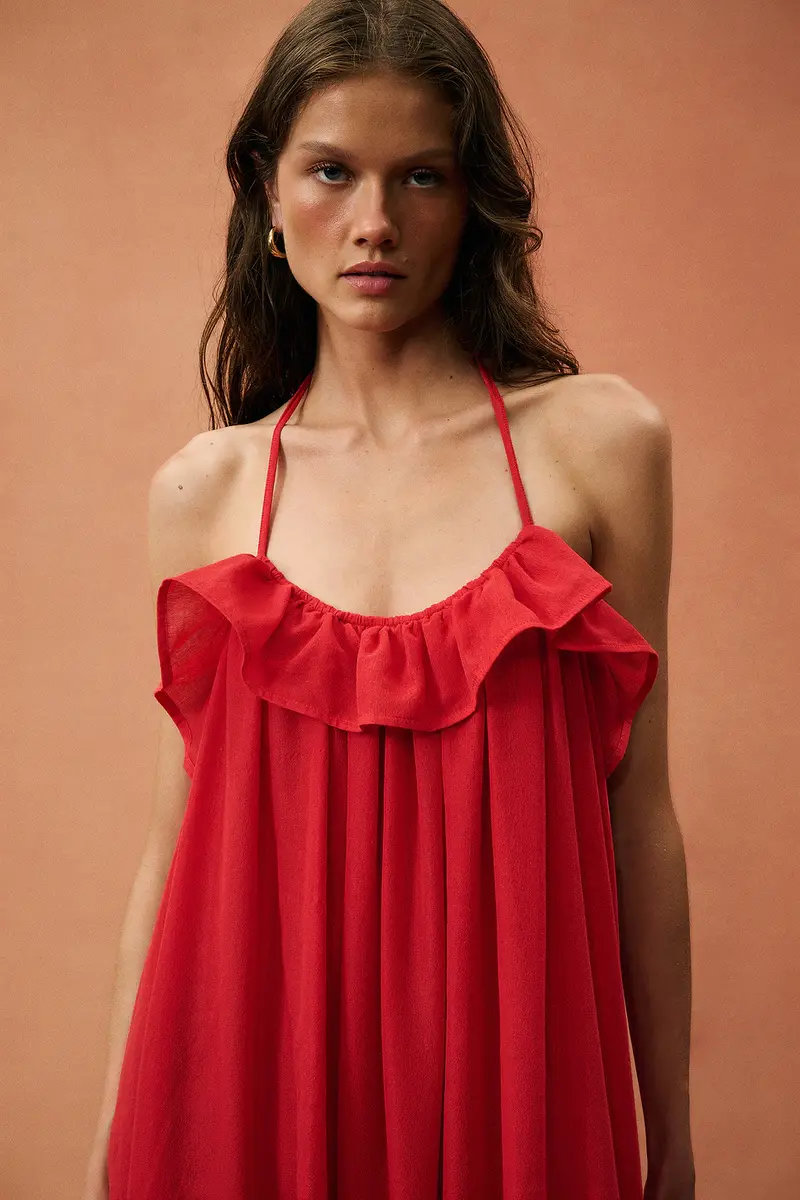 Marrakshi Life for FWRD The Ruffled Slip Dress | Thumbnail 3