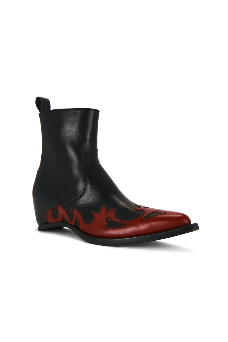 Maison Margiela Heel-Less Western Flames Boots H45 | Thumbnail 2