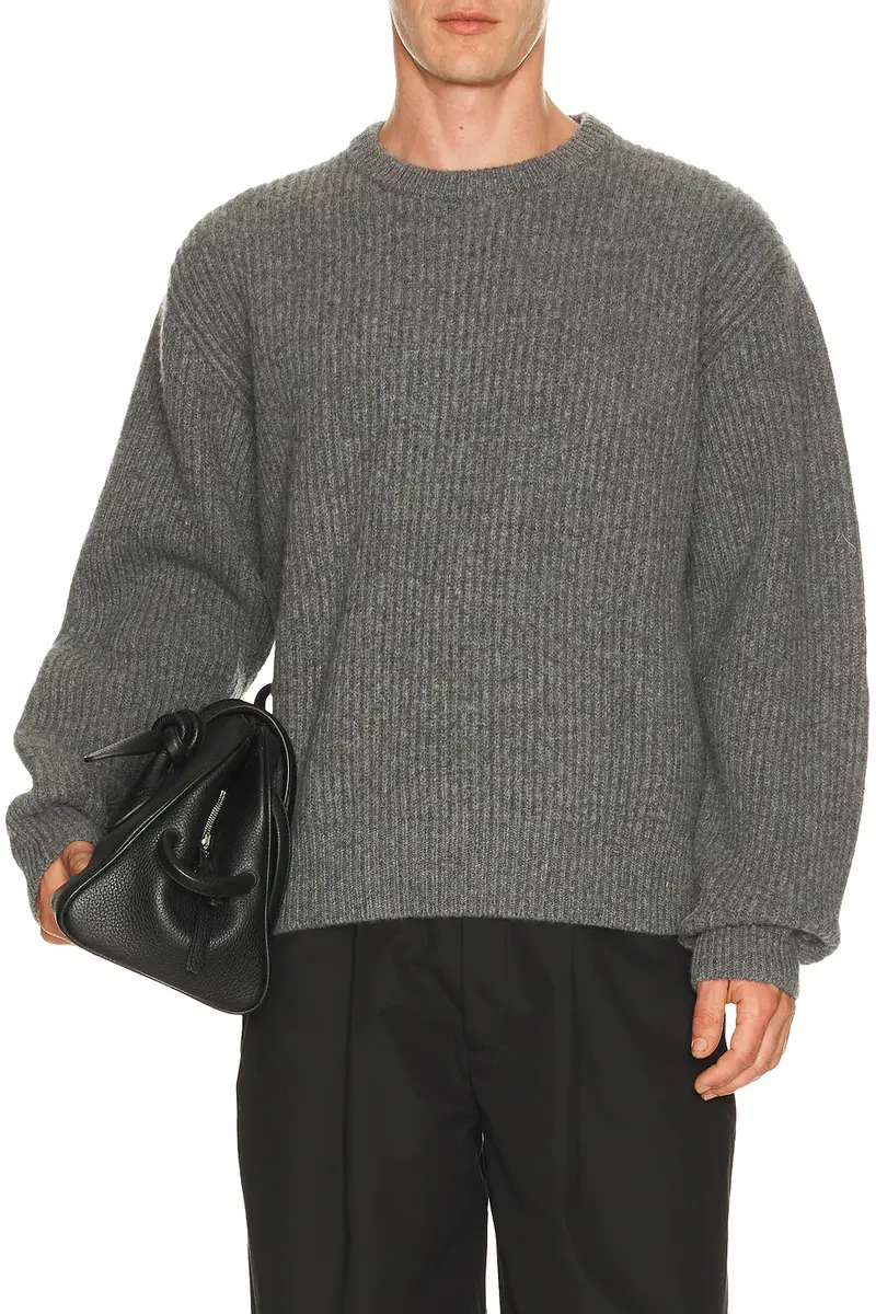 Jil Sander Fisherman's Rib Sweater | Image 1 Jil Sander Fisherman's Rib Sweater | Image 1