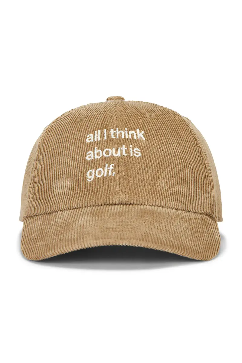 LEND All I Think About Is Golf Hat | Image 1 LEND All I Think About Is Golf Hat | Image 1