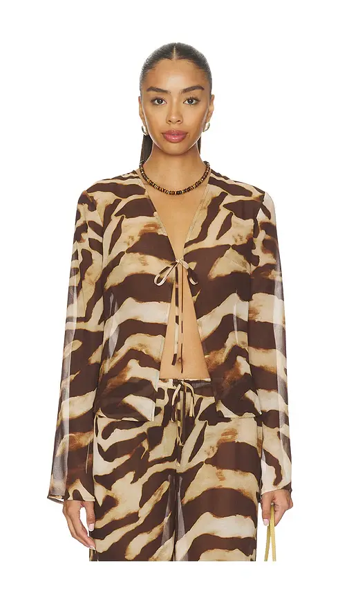 superdown Osprey Tie Top | Image 1 superdown Osprey Tie Top | Image 1