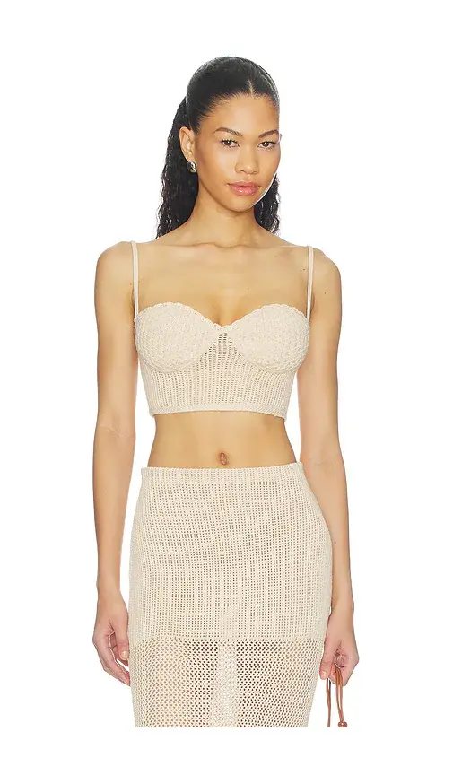 Lovers and Friends Emmalee Pointelle Bralette | Image 1 Lovers and Friends Emmalee Pointelle Bralette | Image 1