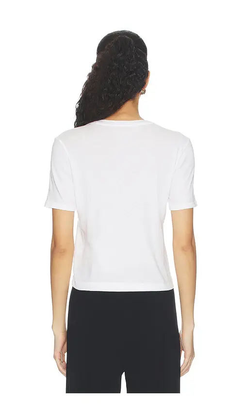 L'Agence Stormy Short Sleeve Crop Crew Neck Tee | Thumbnail 3 L'Agence Stormy Short Sleeve Crop Crew Neck Tee | Thumbnail 3