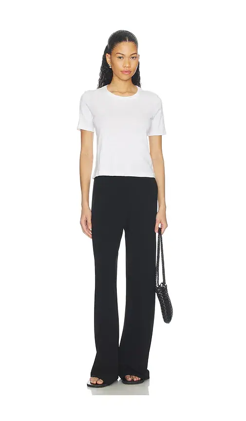 L'Agence Stormy Short Sleeve Crop Crew Neck Tee | Thumbnail 4 L'Agence Stormy Short Sleeve Crop Crew Neck Tee | Thumbnail 4