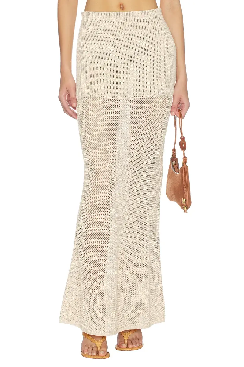 Emmalee Pointelle Maxi Skirt Emmalee Pointelle Maxi Skirt