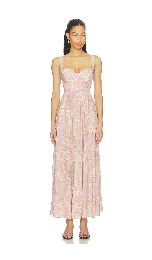 L'Agence Rosette Maxi Dress | Image 1 L'Agence Rosette Maxi Dress | Image 1