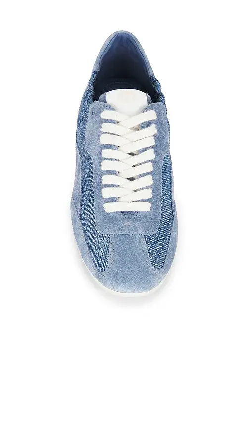 Simkhai Georgie Elasticized Denim Leather Sneaker | Thumbnail 4 Simkhai Georgie Elasticized Denim Leather Sneaker | Thumbnail 4