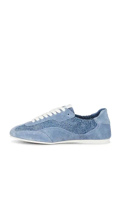 Simkhai Georgie Elasticized Denim Leather Sneaker | Thumbnail 5 Simkhai Georgie Elasticized Denim Leather Sneaker | Thumbnail 5