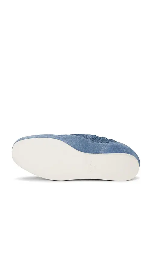 Simkhai Georgie Elasticized Denim Leather Sneaker | Thumbnail 6 Simkhai Georgie Elasticized Denim Leather Sneaker | Thumbnail 6