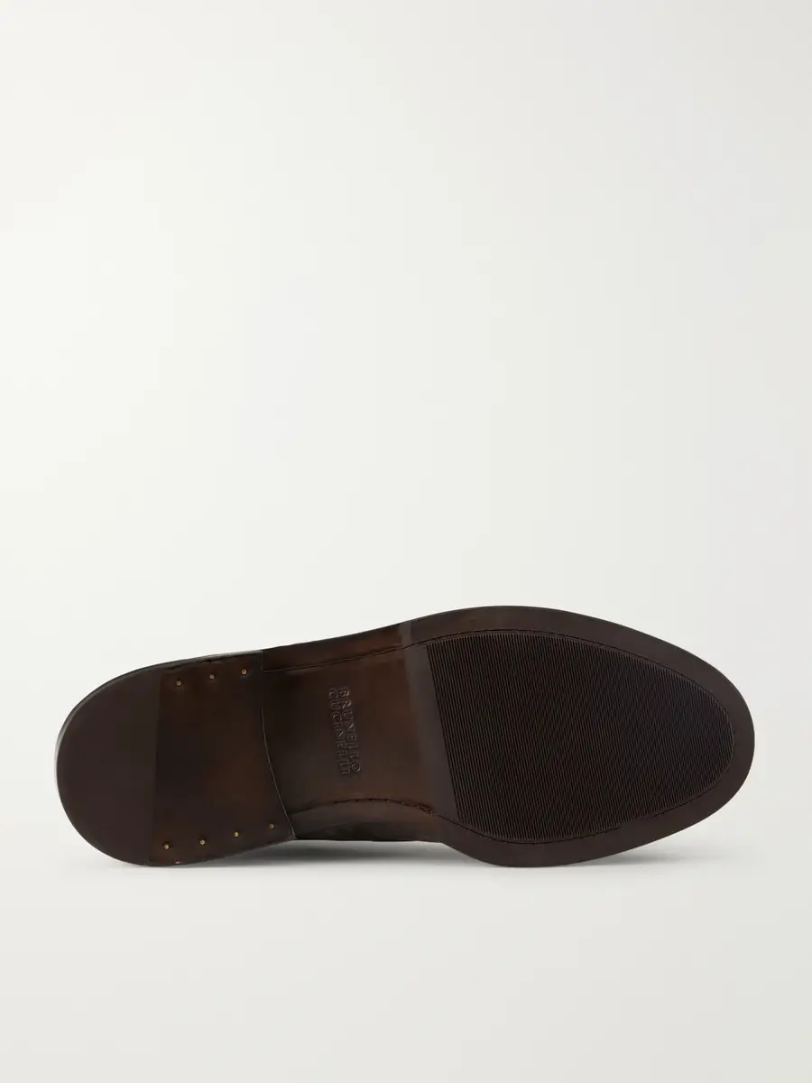 Brunello Cucinelli Suede Derby Boots - Men | Thumbnail 3 Brunello Cucinelli Suede Derby Boots - Men | Thumbnail 3