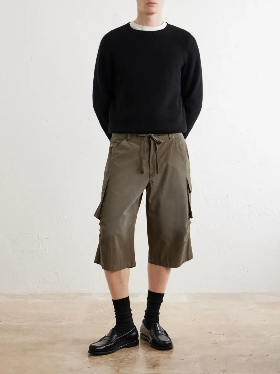 424 Straight-Leg Cotton-Poplin Cargo Shorts - Men | Thumbnail 2 424 Straight-Leg Cotton-Poplin Cargo Shorts - Men | Thumbnail 2