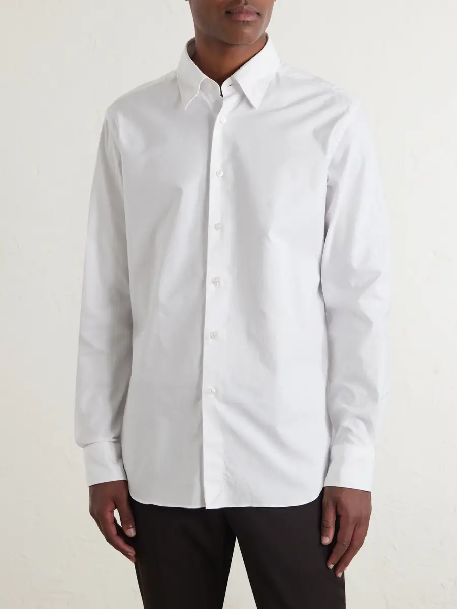 Slowear Glanshirt Cotton Oxford Shirt - Men | Thumbnail 3 Slowear Glanshirt Cotton Oxford Shirt - Men | Thumbnail 3