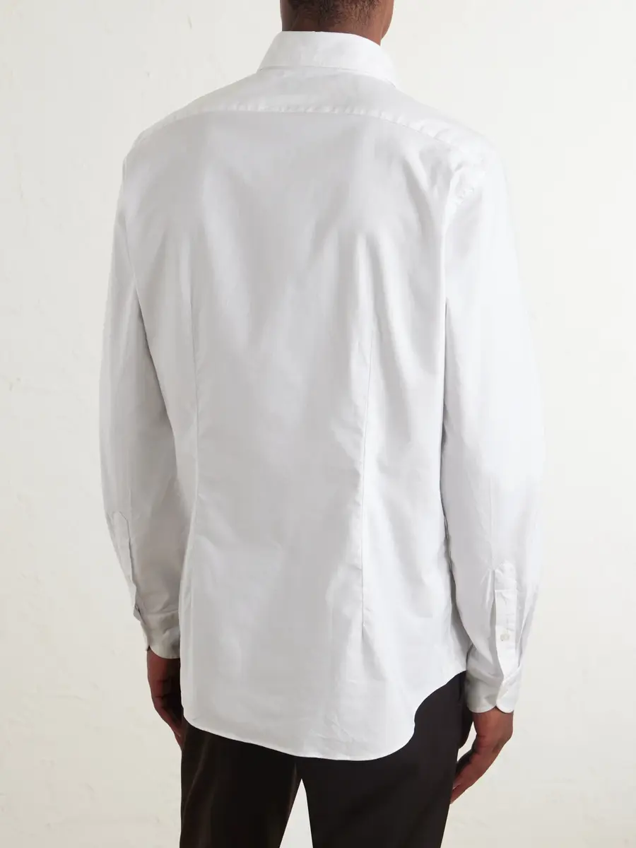Slowear Glanshirt Cotton Oxford Shirt - Men | Thumbnail 4 Slowear Glanshirt Cotton Oxford Shirt - Men | Thumbnail 4