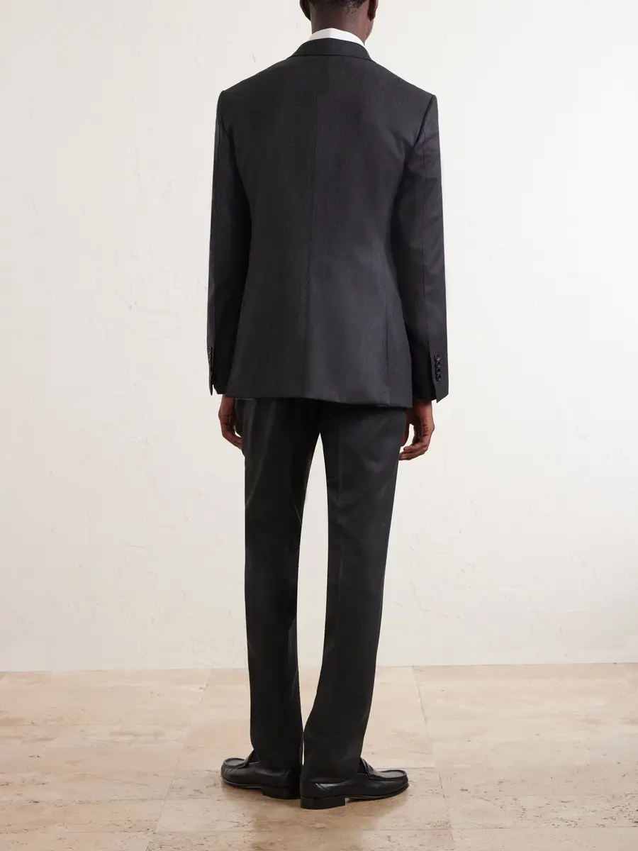 Tom Ford Shelton Wool-Twill Suit Jacket - Men | Thumbnail 4 Tom Ford Shelton Wool-Twill Suit Jacket - Men | Thumbnail 4