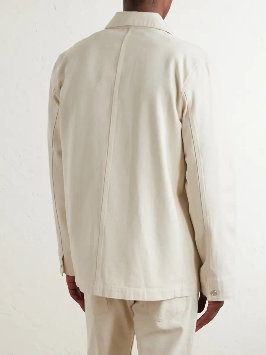 A.P.C. Cotton-Twill Overshirt - Men | Thumbnail 4 A.P.C. Cotton-Twill Overshirt - Men | Thumbnail 4