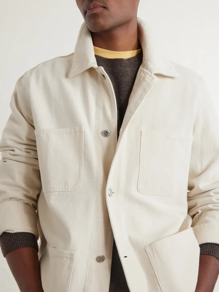 A.P.C. Cotton-Twill Overshirt - Men | Thumbnail 5 A.P.C. Cotton-Twill Overshirt - Men | Thumbnail 5