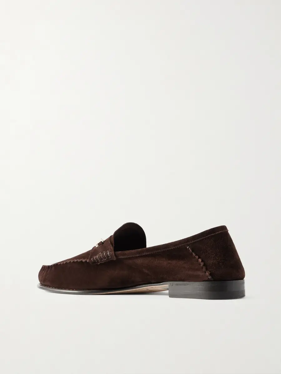 Tom Ford Ripley Embellished Suede Loafers - Men | Thumbnail 4 Tom Ford Ripley Embellished Suede Loafers - Men | Thumbnail 4