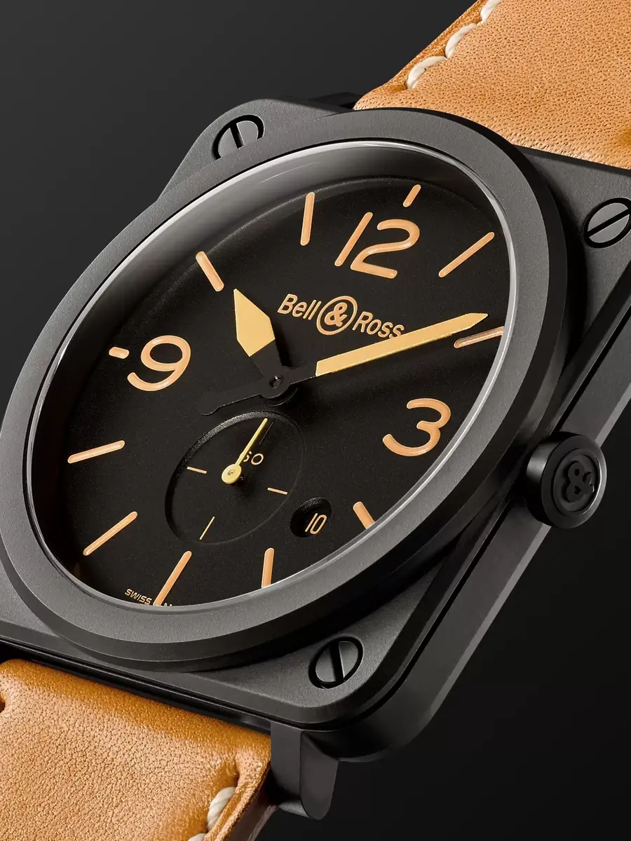 Bell & Ross BR S Heritage Ceramic Watch, Ref. BRS‐HERI‐CEM - Men | Thumbnail 4