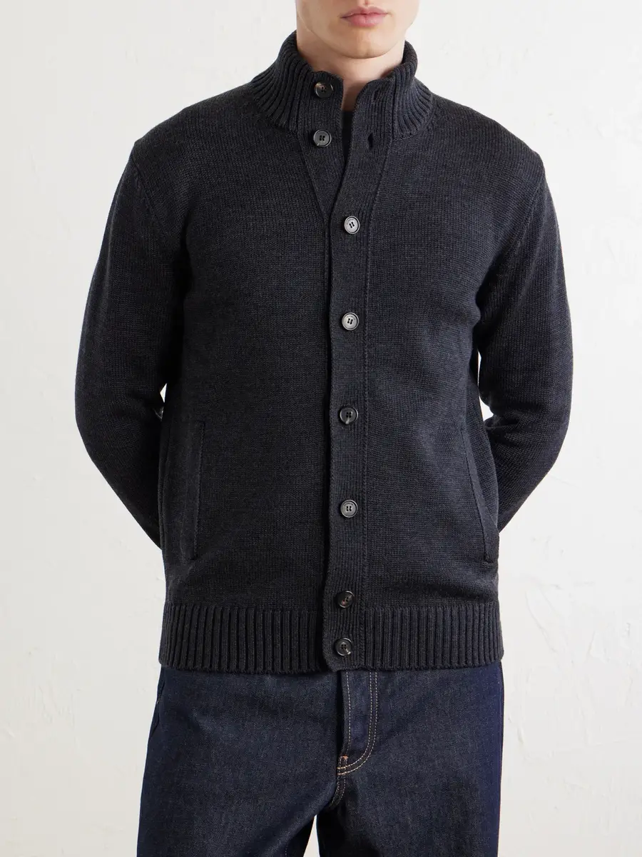 Slowear Zanone Wool Cardigan - Men | Thumbnail 3 Slowear Zanone Wool Cardigan - Men | Thumbnail 3