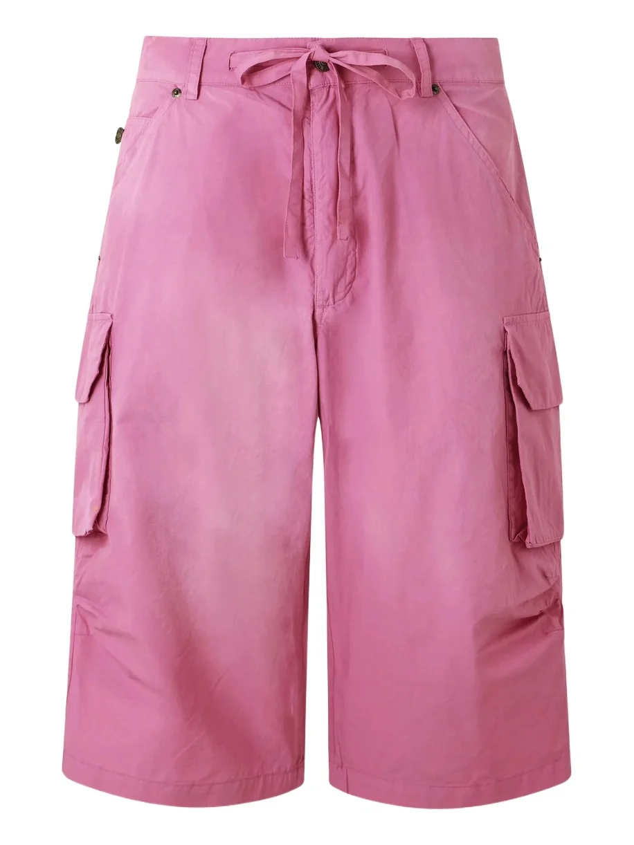 Straight-Leg Cotton-Poplin Cargo Shorts - Men