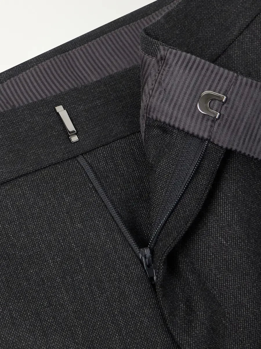 Tom Ford Shelton Straight-Leg Wool-Twill Suit Trousers - Men | Thumbnail 6 Tom Ford Shelton Straight-Leg Wool-Twill Suit Trousers - Men | Thumbnail 6
