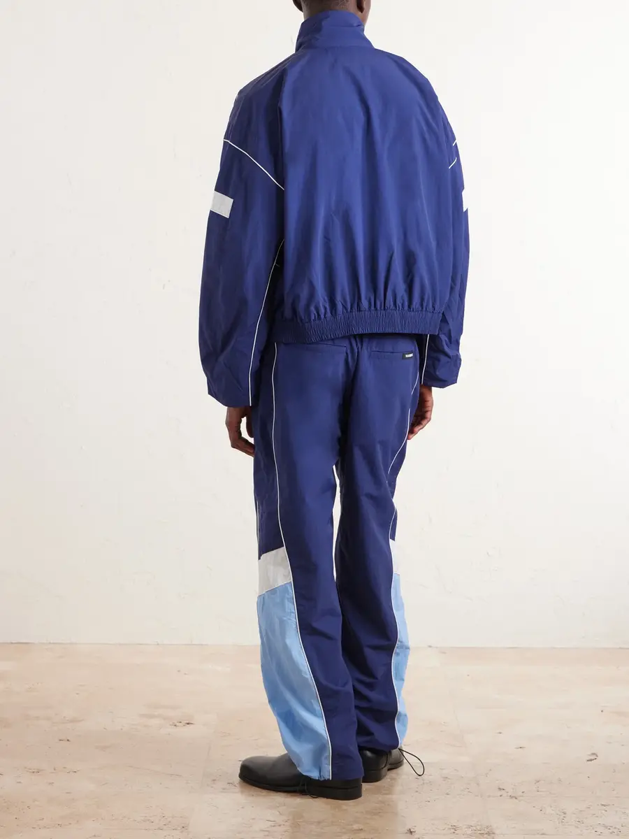 Nahmias Straight-leg Logo-Embroidered Nylon Trousers - Men | Thumbnail 4