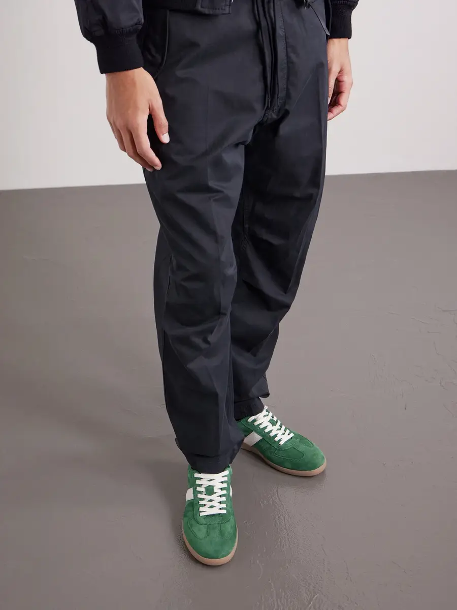 Tom Ford Archer Leather-Trimmed Suede Sneakers - Men | Thumbnail 2