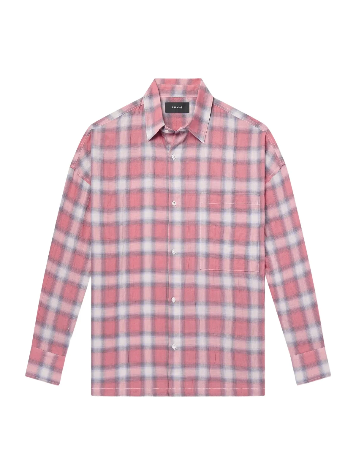 Checked Cotton-Blend Shirt - Men