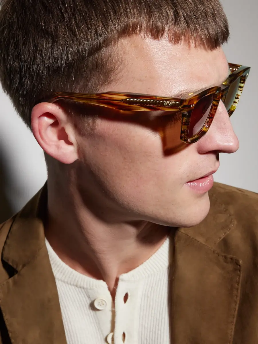 DITA Monolix Square-Frame Acetate Sunglasses - Men | Thumbnail 2