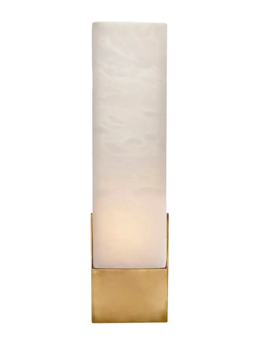 Visual Comfort Signature Covet Tall Box Bath Sconce By Kelly Wearstler