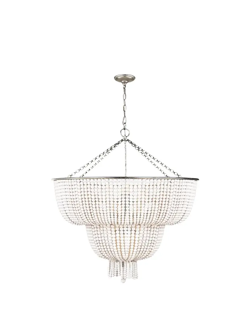 Visual Comfort Signature Jacqueline Two Tier Chandelier By AERIN | Image 1 Visual Comfort Signature Jacqueline Two Tier Chandelier By AERIN | Image 1