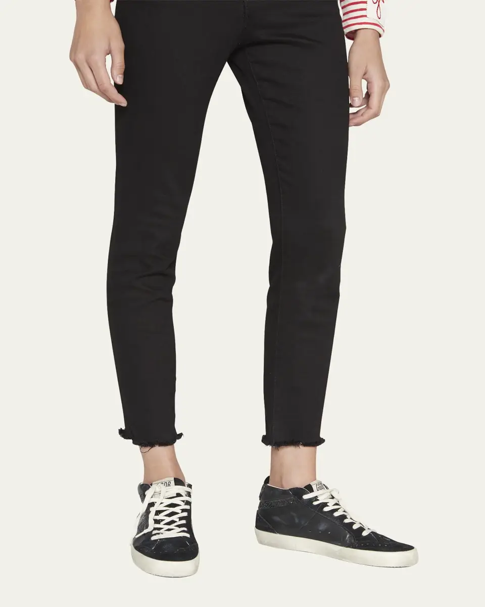 Golden Goose Mid Star Glitter Wing-Tip Sneakers | Thumbnail 2 Golden Goose Mid Star Glitter Wing-Tip Sneakers | Thumbnail 2