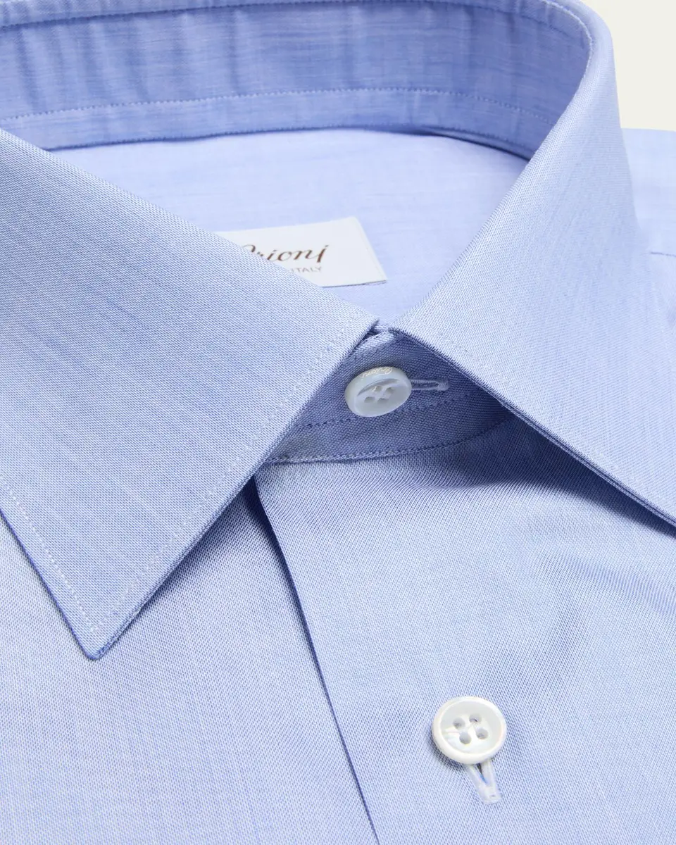 Brioni Men's Cotton Dress Shirt | Thumbnail 2