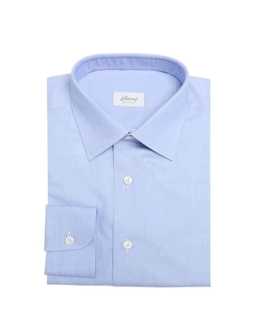 Brioni Men's Cotton Dress Shirt | Image 1 Brioni Men's Cotton Dress Shirt | Image 1
