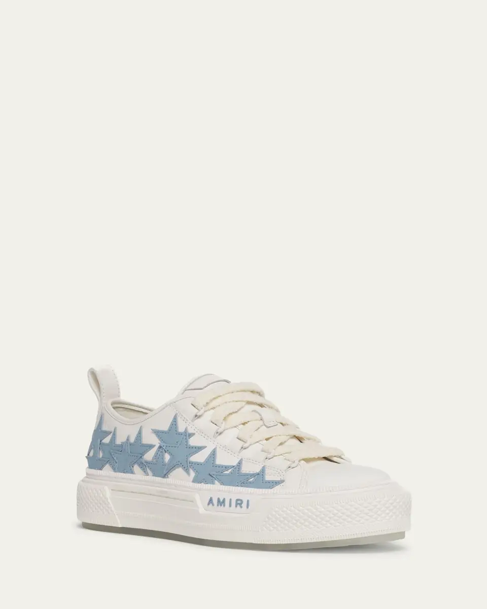 AMIRI Stars Low-Top Leather Sneakers | Thumbnail 4
