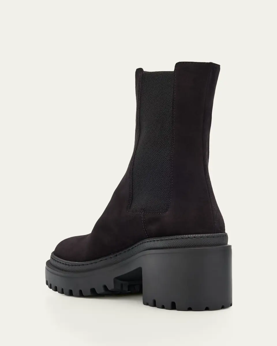 Giuseppe Zanotti Platform Suede Chelsea Boots | Thumbnail 7