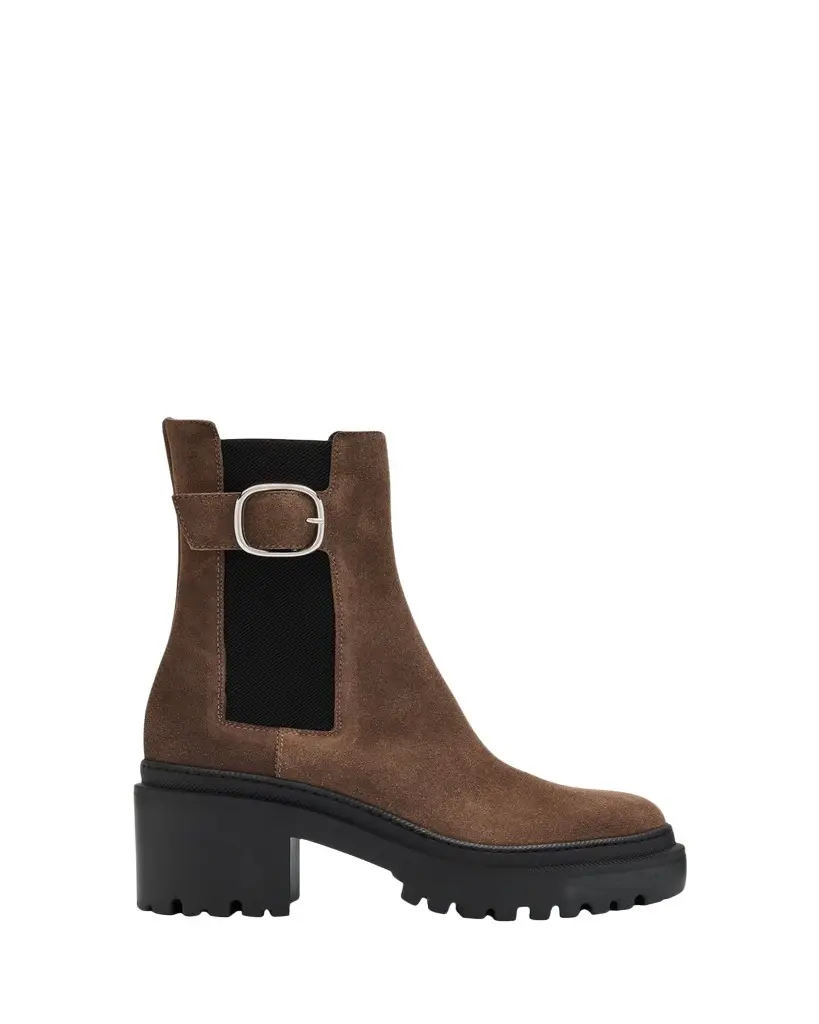 Giuseppe Zanotti Platform Suede Chelsea Boots | Image 1 Giuseppe Zanotti Platform Suede Chelsea Boots | Image 1