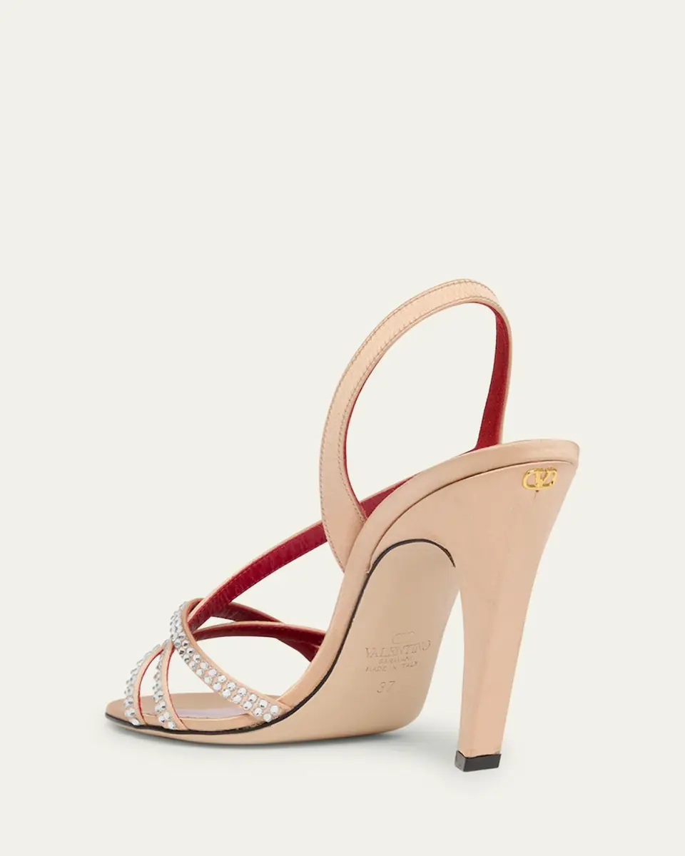 Valentino Garavani Dans Le Foyer Embellished Slingback Sandals | Thumbnail 2 Valentino Garavani Dans Le Foyer Embellished Slingback Sandals | Thumbnail 2