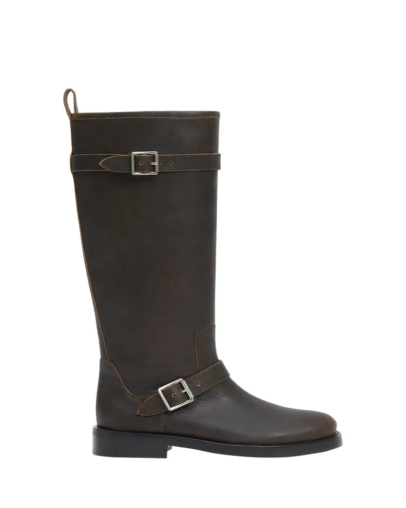 Simkhai Noah Leather Moto Boots | Image 1 Simkhai Noah Leather Moto Boots | Image 1