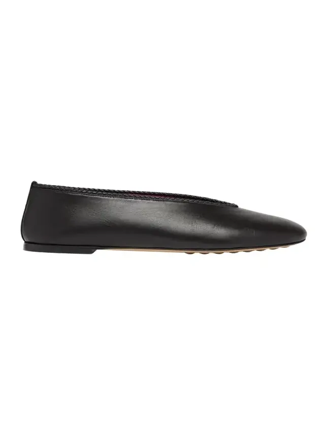 Rosa Lagoon Nappa Leather Ballerina Flats Rosa Lagoon Nappa Leather Ballerina Flats