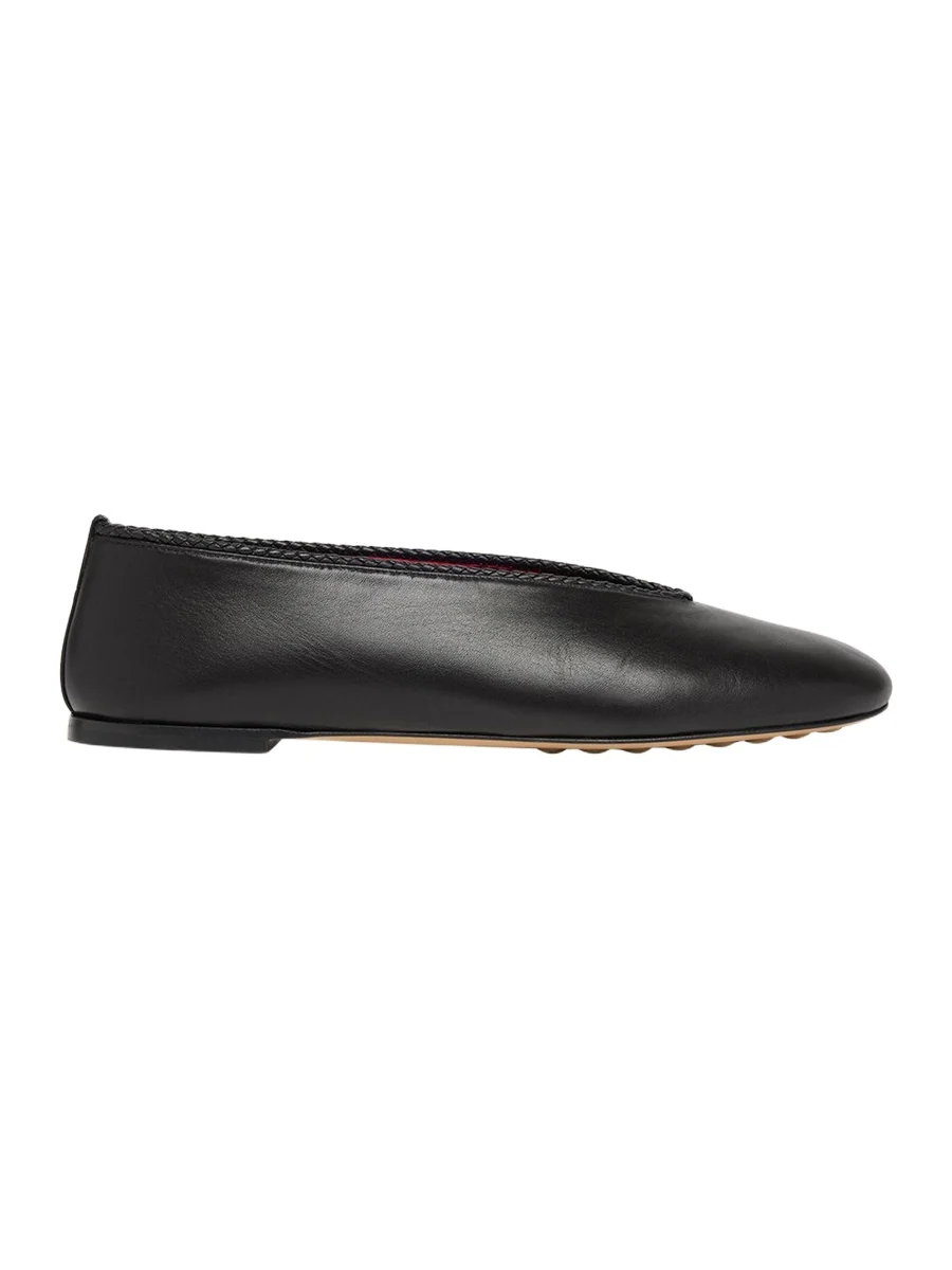 Rosa Lagoon Nappa Leather Ballerina Flats Rosa Lagoon Nappa Leather Ballerina Flats
