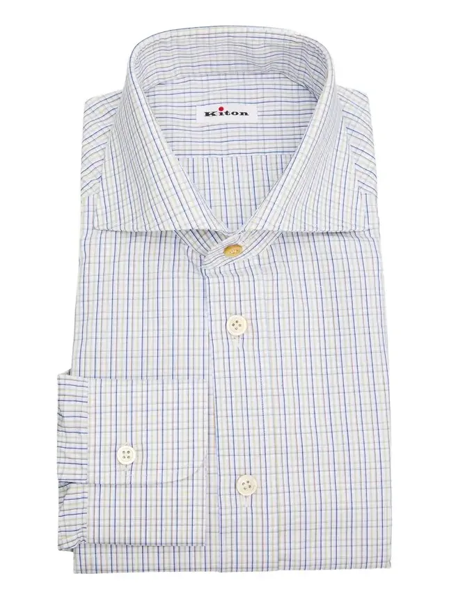Men's Cotton Graph Check Classic-Fit Dress Shirt Men's Cotton Graph Check Classic-Fit Dress Shirt