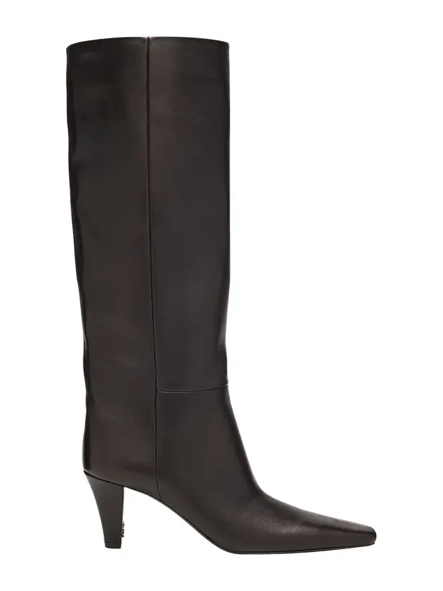 Jill Smooth Leather Knee-High Boots